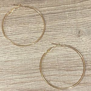 Gold Hoop Earrings
